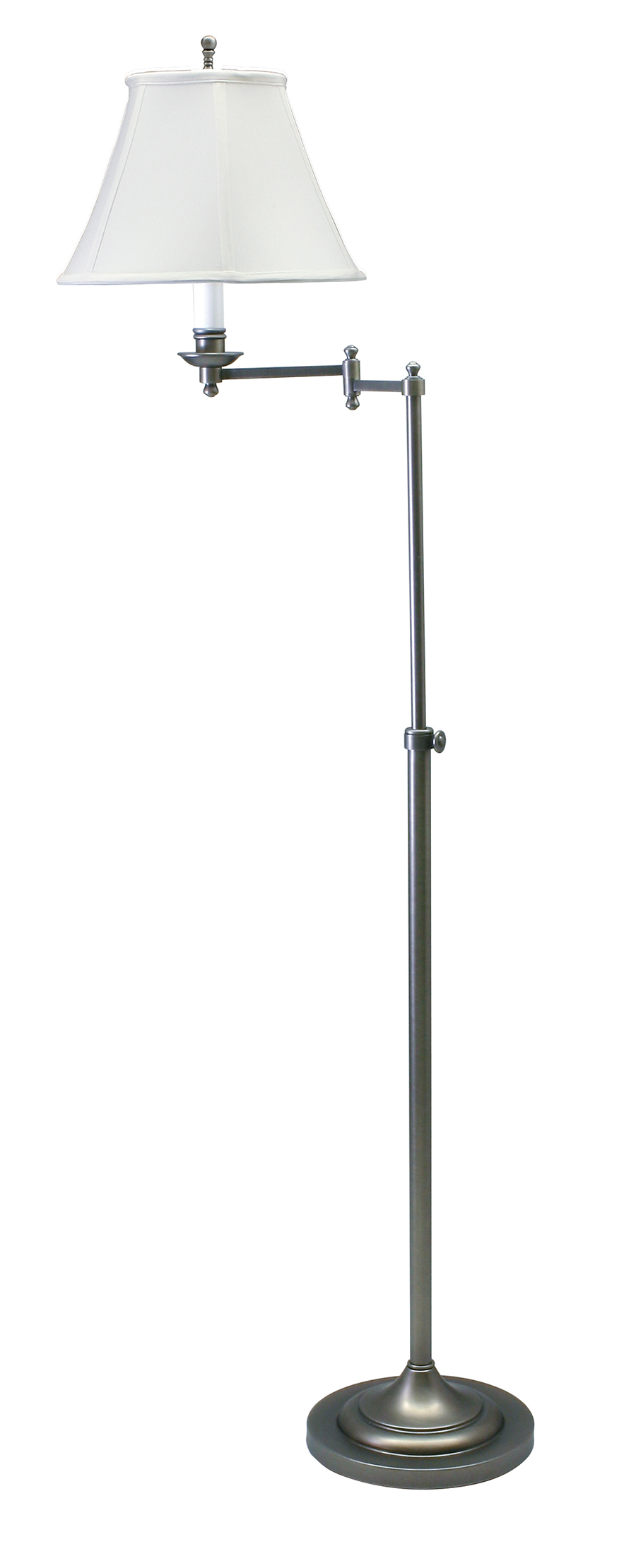 Club Adjustable Swing Arm Floor Lamps House of Troy