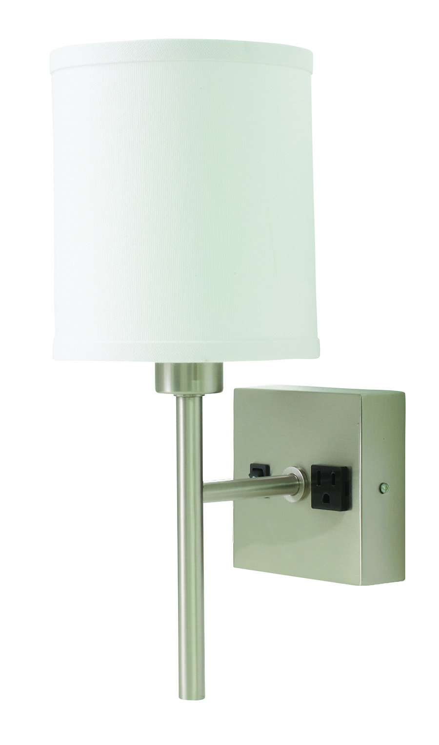 Wall sconce with convenience outlet deals